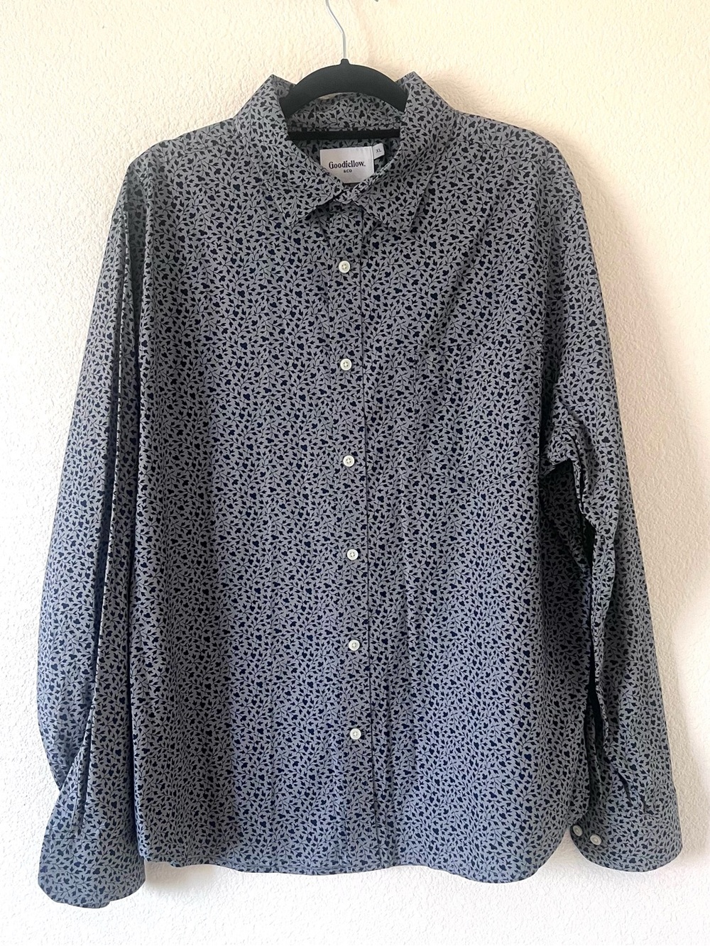 Goodiellow Northrop Grey & Black Men’s Shirt